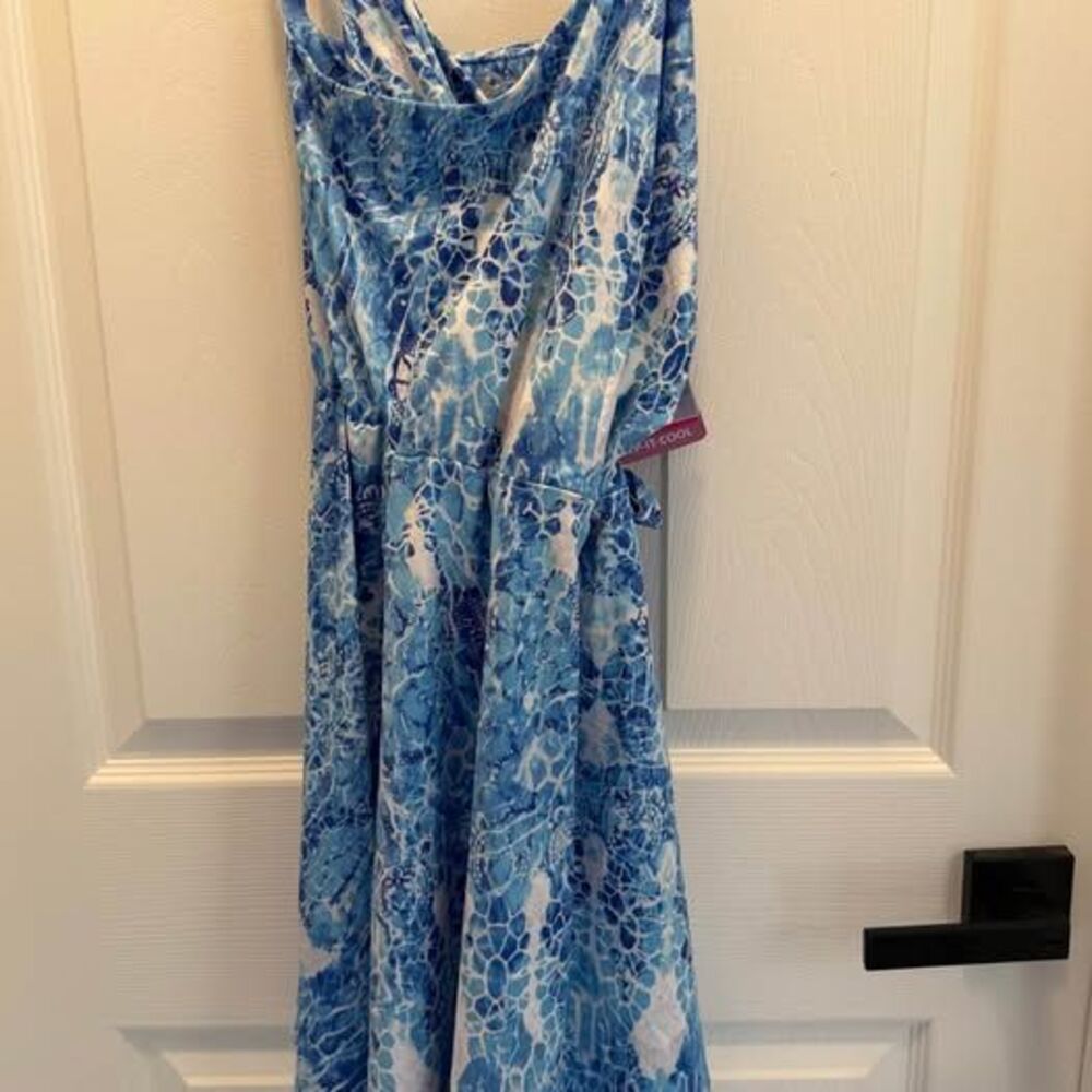 Reel Legends Keep It Cool Faux Wrap Dress - NWT - M